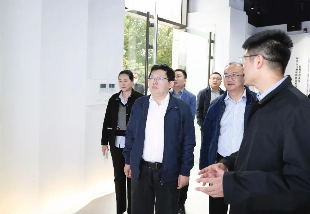 济南市高新区党工委副书记、管委会常务副主任任广锋莅临国耀量子指导工作